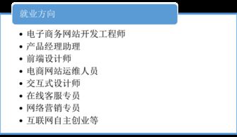 2018年软件技术专业 电子商务平台技术方向 介绍